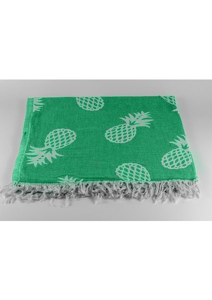 Ananas Peştemal - %100 Pamuk- 100X180- Peştemal- Plaj Havlusu- Ananas Desen