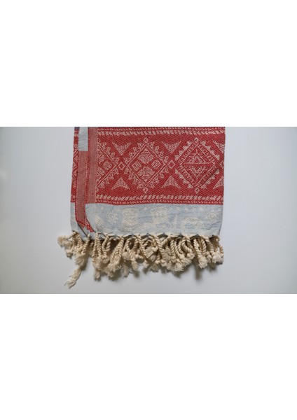 Aztek Fil Peştemal - %100 Pamuk- 100X180- Peştemal- Plaj Havlusu-Etnik Fil Desen