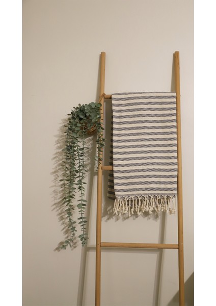 Knidos Peştemal - %100 Pamuk- 100X180- Peştemal- Plaj Havlusu- Çizgi Desen