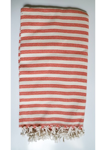 Knidos Peştemal - %100 Pamuk- 100X180- Peştemal- Plaj Havlusu- Çizgi Desen