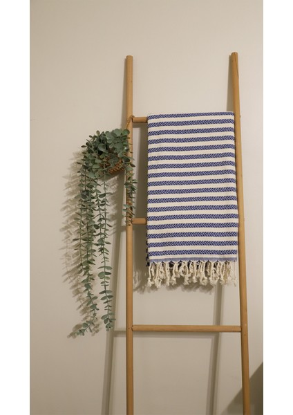 Knidos Peştemal - %100 Pamuk- 100X180- Peştemal- Plaj Havlusu- Çizgi Desen