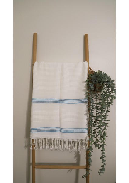 Bambu Saray Peştemal - %100 Pamuk- 100X180- Peştemal- Plaj Havlusu- Çizgi Desen