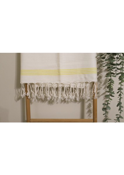 Bambu Saray Peştemal - %100 Pamuk- 100X180- Peştemal- Plaj Havlusu- Çizgi Desen