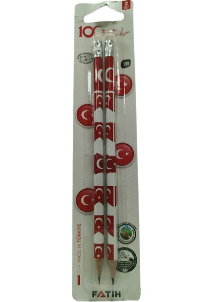 100. Yıl Kurşun Kalem 2 Li Blister fırsatları