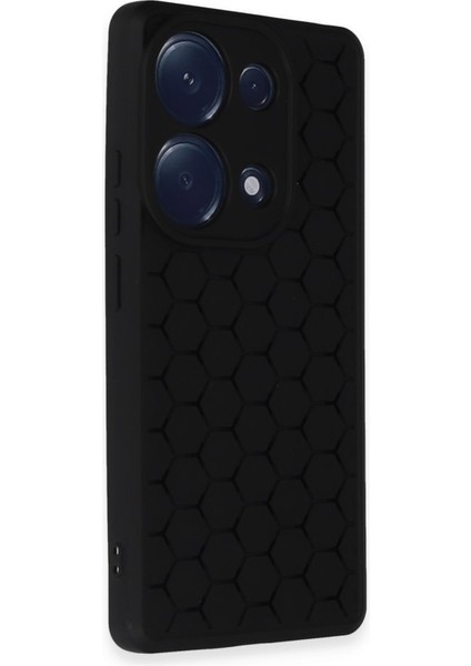 Xiaomi Poco M6 Pro Kılıf Silikon Bal Peteği Dizayn