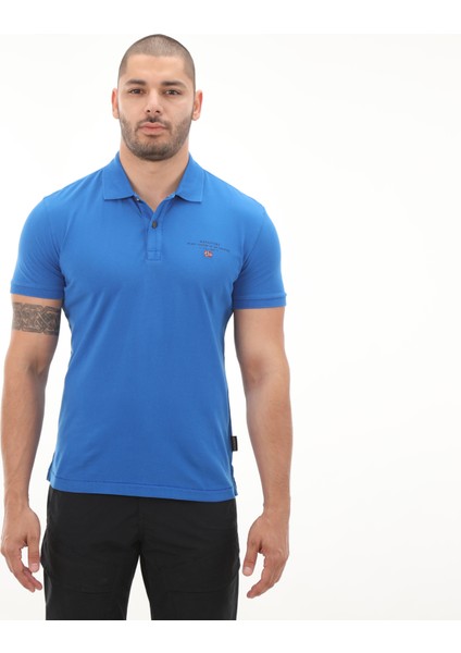 Np0A4Gb4B2L1 Napapijri Elbas Jersey Erkek T-Shirt Lacivert