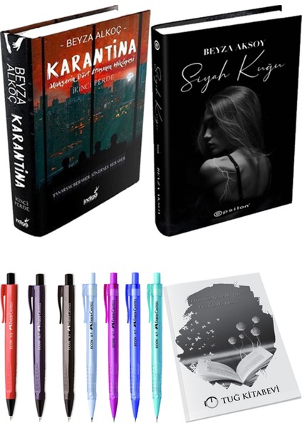 Karantina 2-Siyah Kuğu + Kalem + Not Defteri