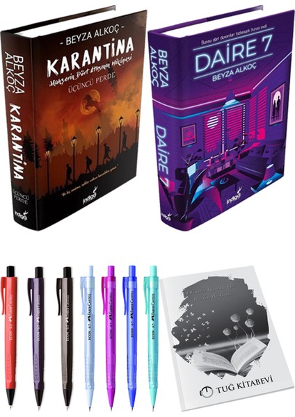 Karantina 3 - Daire 7 + Kalem + Not Defteri