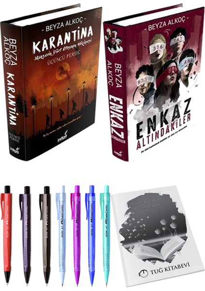 Karantina 3 - Enkaz Altındakiler 1 + Kalem + Not Defteri