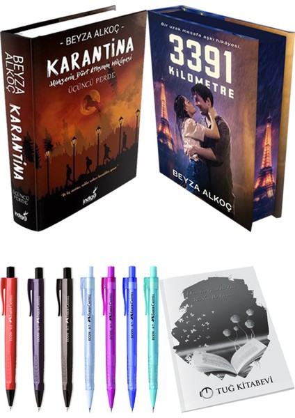 Karantina 3 - 3391 Kilometre + Kalem + Not Defteri