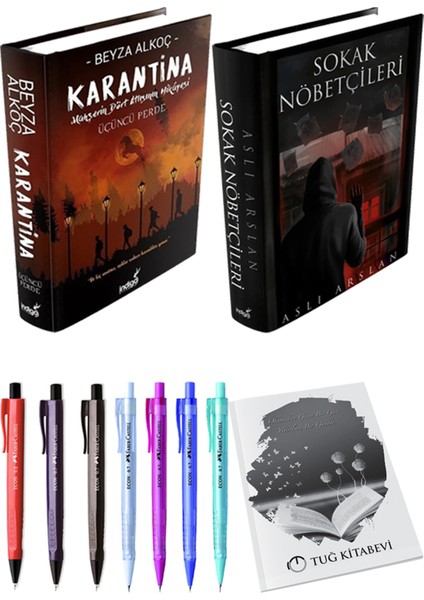 Karantina 3 - Sokak Nöbetçileri 1 + Kalem + Not Defteri