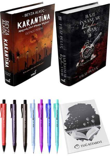 Karantina 3 - Bazı İnsanlar Böyle Yaşar 2 + Kalem + Not Defteri