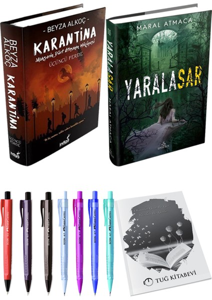 Karantina 3 - Yaralasar 2 + Kalem + Not Defteri