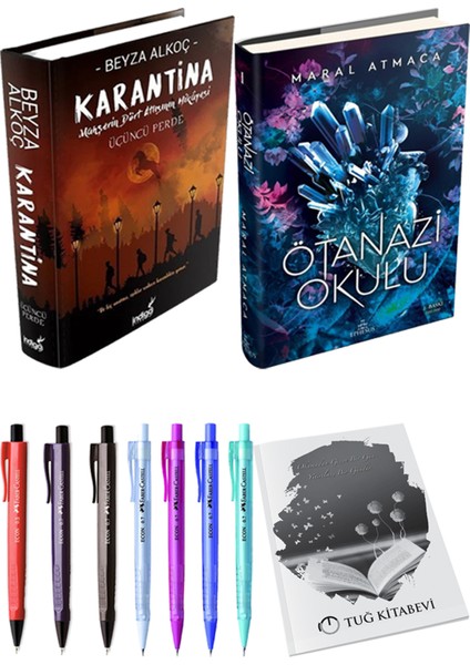 Karantina 3 - Ötanazi Okulu 1 + Kalem + Not Defteri