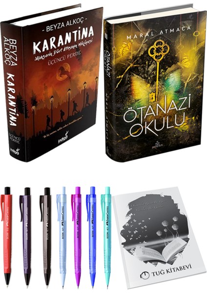 Karantina 3 - Ötanazi Okulu 3 + Kalem + Not Defteri