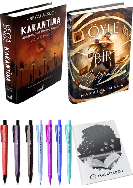 Karantina 3 - Öyle Bir Uğradım + Kalem + Not Defteri