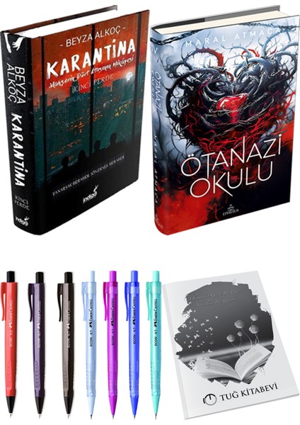 Karantina 2 - Ötanazi Okulu 4 + Kalem + Not Defteri