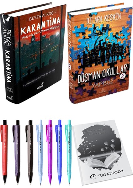 Karantina 2 - Düşman Okullar 2 + Kalem + Not Defteri