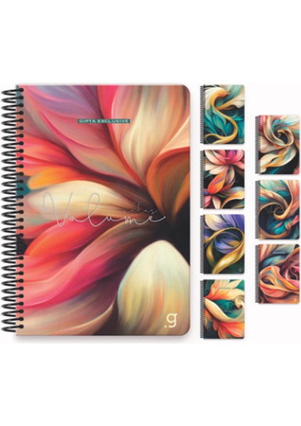 Volume Spiralli Sert Kapak Çizgili Defter 3-7028000-2011