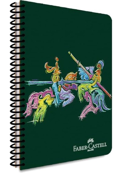 Grafiti Spiralli Pp Kapak Çizgili Defter 5075000431