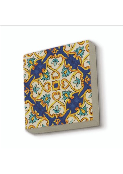 Italyan Deseni Baskılı Doğaltaş MAGNETKD-079BUZDOLABI Süsü