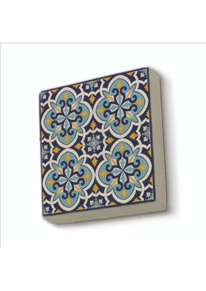 Italyan Deseni Baskılı Doğaltaş MAGNETKD-073BUZDOLABI Süsü