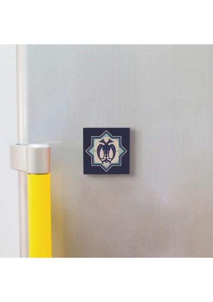 Çift Başlı Kartal Baskılı Doğaltaş MAGNETKD-028BUZDOLABI Süsü modelleri