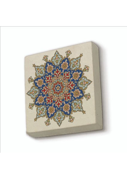 Rumi Desen Baskılı Doğaltaş MAGNETKD-054BUZDOLABI Süsü