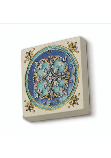 Italyan Deseni Baskılı Doğaltaş MAGNETKD-076BUZDOLABI Süsü