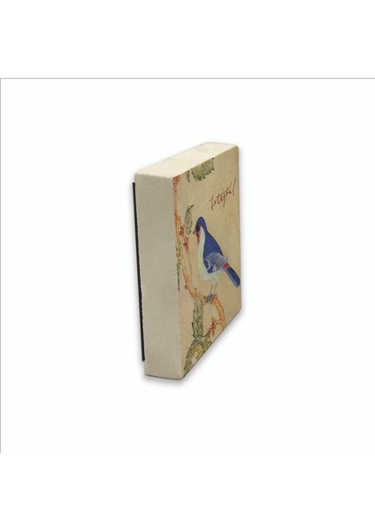 Istanbul Kuşu Baskılı Doğaltaş MAGNETKRT-068BUZDOLABI Süsü fırsatları