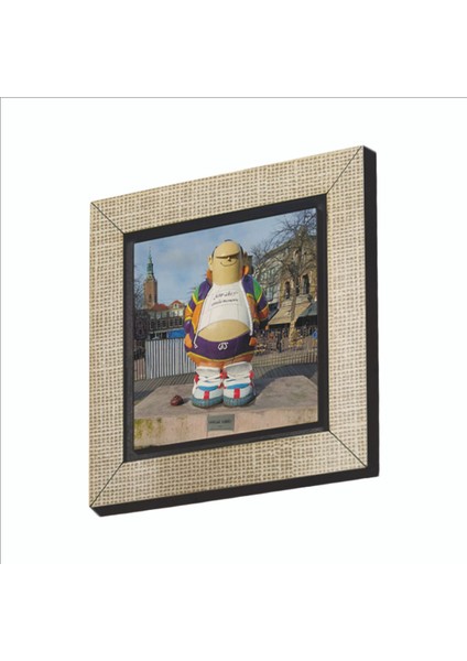 Haagse Harry Hollanda Çizgiroman Karakteri Baskılı Mdf MAGNETKRG-042BUZDOLABI Süsü