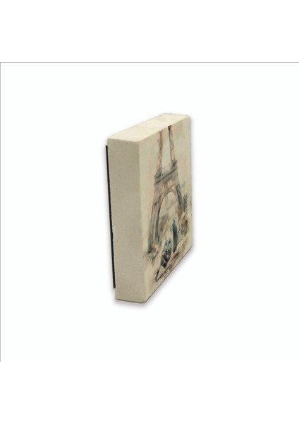 Eyfel Kulesi Baskılı Doğaltaş MAGNETKRG-003BUZDOLABI Süsü fırsatları