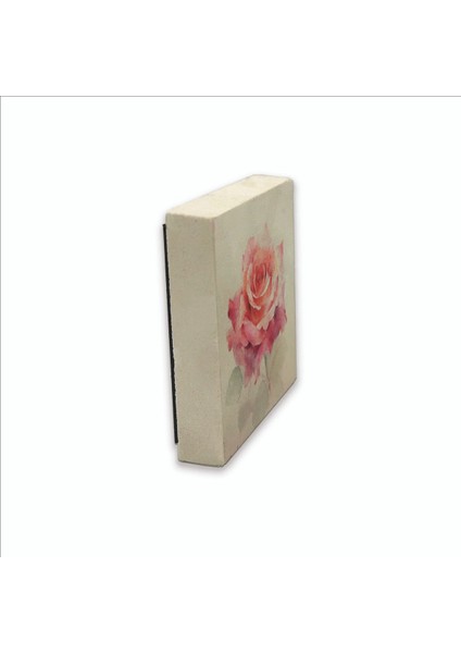 Gül Baskılı Doğaltaş MAGNETKRG-151BUZDOLABI Süsü fırsatları