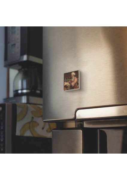 Kitap Okuyan Adam Baskılı Doğaltaş MAGNETKRT-130BUZDOLABI Süsü fiyatları