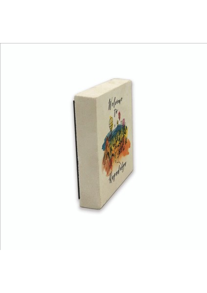 Kapadokya Baskılı Doğaltaş MAGNETKRT-118BUZDOLABI Süsü fırsatları