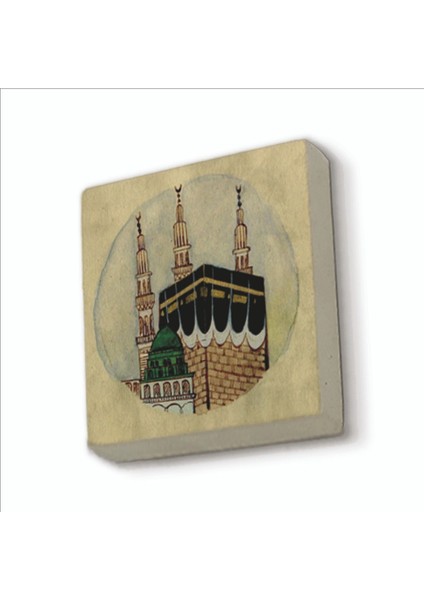 Kabe Görseli Baskılı Doğaltaş MAGNETKRG-078BUZDOLABI Süsü