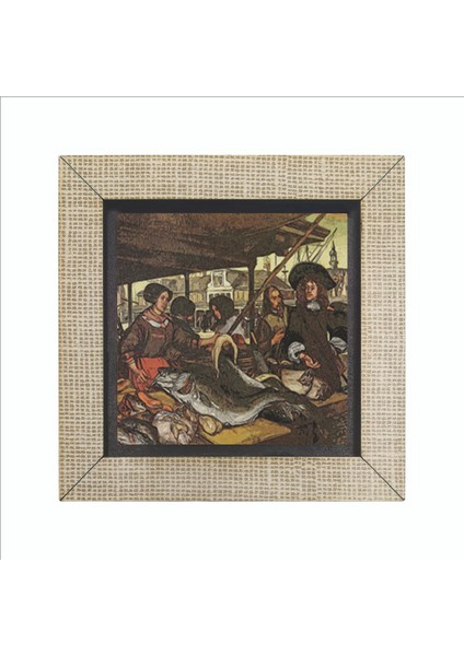 Hollanda Balık Pazarı Baskılı Mdf MAGNETKRG-041BUZDOLABI Süsü fırsatları