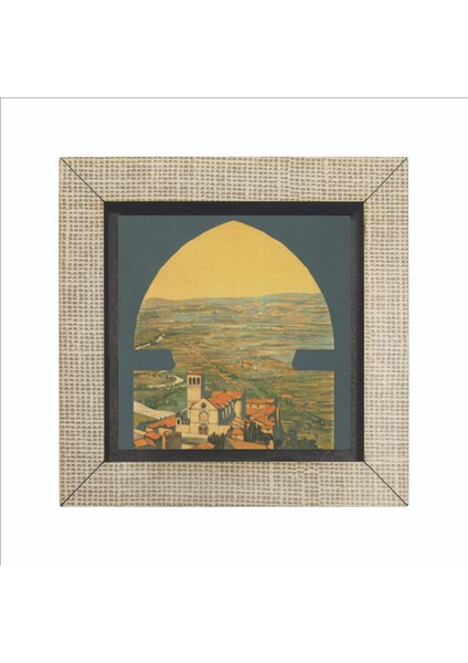 Italya Görseli Baskılı Mdf MAGNETKRG-059BUZDOLABI Süsü fırsatları