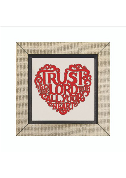 Özdeyişler 3:5-6 Baskılı Mdf MAGNETKRG-123BUZDOLABI Süsü fırsatları