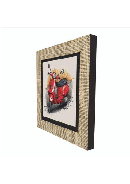 Italya Görseli Baskılı Mdf MAGNETKRG-061BUZDOLABI Süsü indirimleri