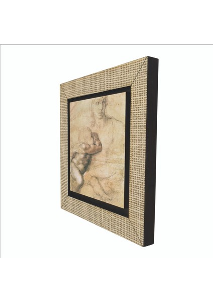 Eskiz Çizim Leonardo Da Vinci Baskılı Mdf MAGNETKRG-140BUZDOLABI Süsü indirimleri
