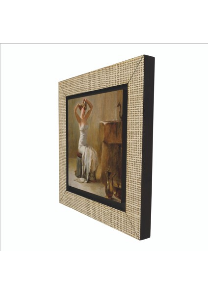 Banyo Sonrası Theodore Jacques Ralli, 1901 Baskılı Mdf MAGNETKRT-142BUZDOLABI Süsü indirimleri