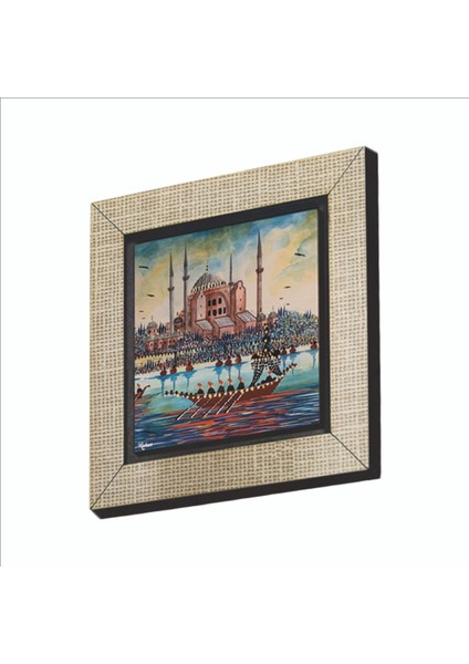 Ayasofya Camii Baskılı Mdf MAGNETKRT-007BUZDOLABI Süsü