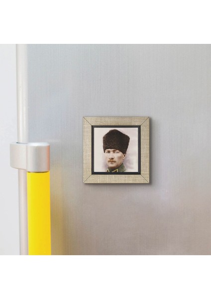 Atatürk Baskılı Mdf MAGNETKRT-103BUZDOLABI Süsü modelleri