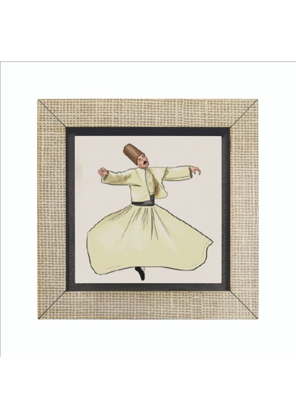 Semazen Baskılı Mdf MAGNETKRT-077BUZDOLABI Süsü fırsatları