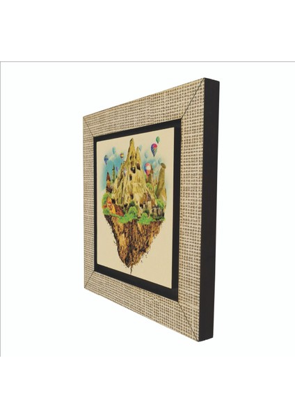 Kapadokya Baskılı Mdf MAGNETKRT-116BUZDOLABI Süsü indirimleri