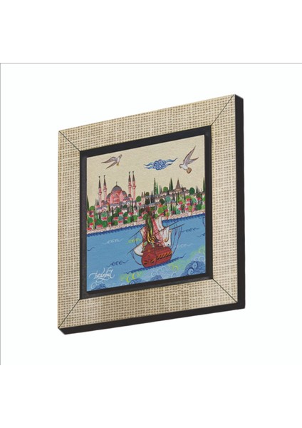 Ayasofya Camii Baskılı Mdf MAGNETKRT-008BUZDOLABI Süsü