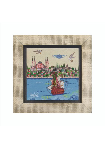 Ayasofya Camii Baskılı Mdf MAGNETKRT-008BUZDOLABI Süsü fırsatları
