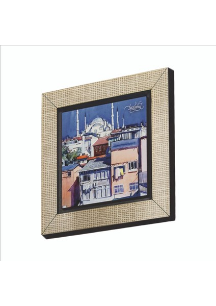 Sultanahmet Camii Baskılı Mdf MAGNETKRT-015BUZDOLABI Süsü