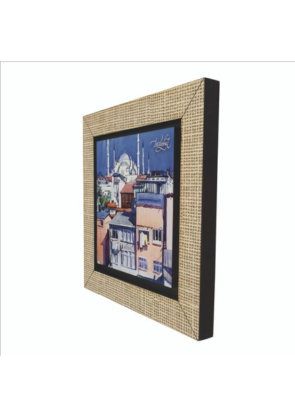 Sultanahmet Camii Baskılı Mdf MAGNETKRT-015BUZDOLABI Süsü